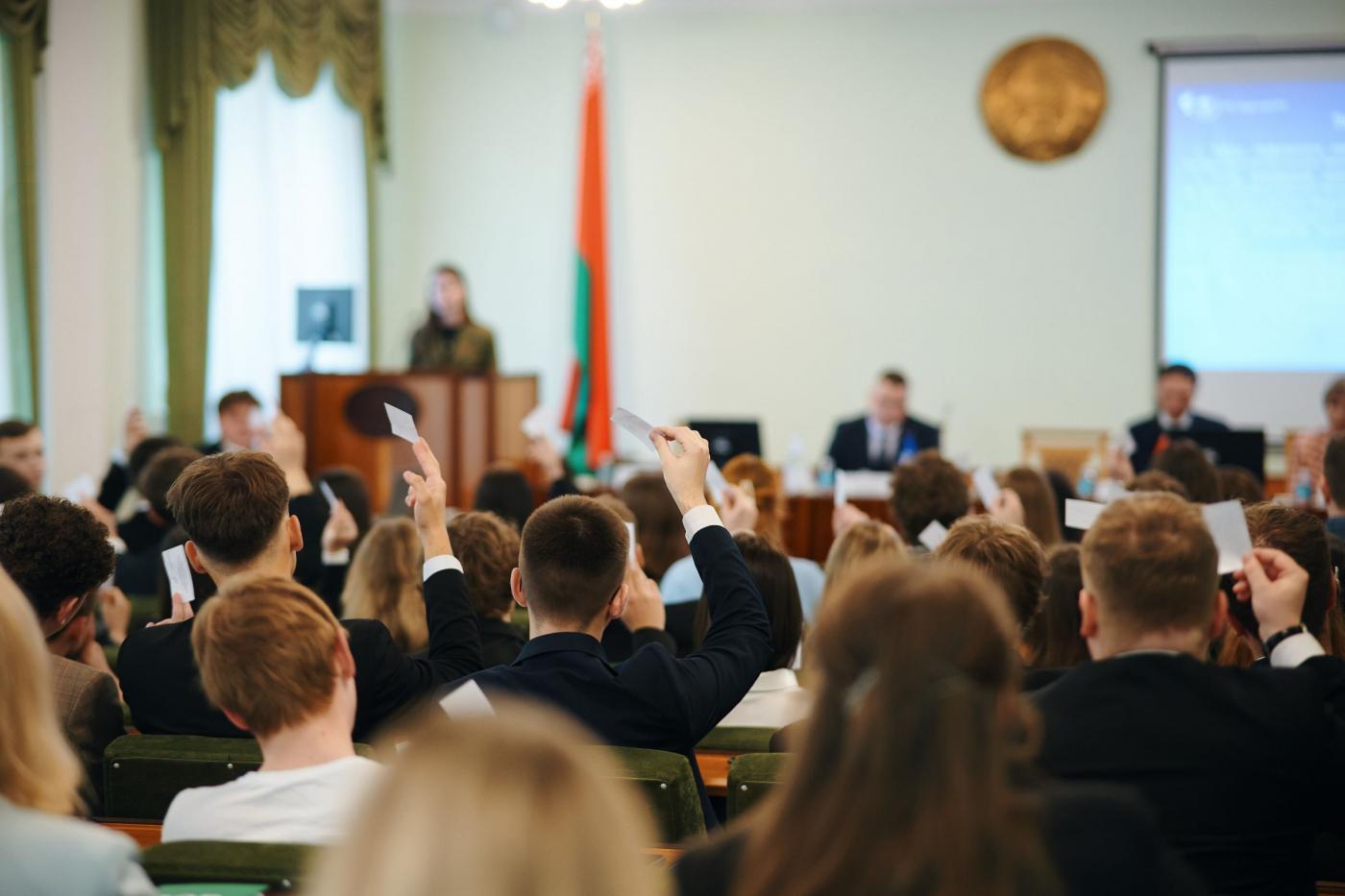Конференция первичной профсоюзной организации студентов прошла в БНТУ